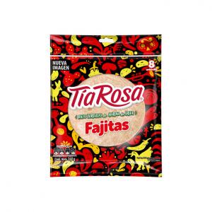 Tortilla Tipo Mexicana Fajitas Tia Rosa 8 unidades