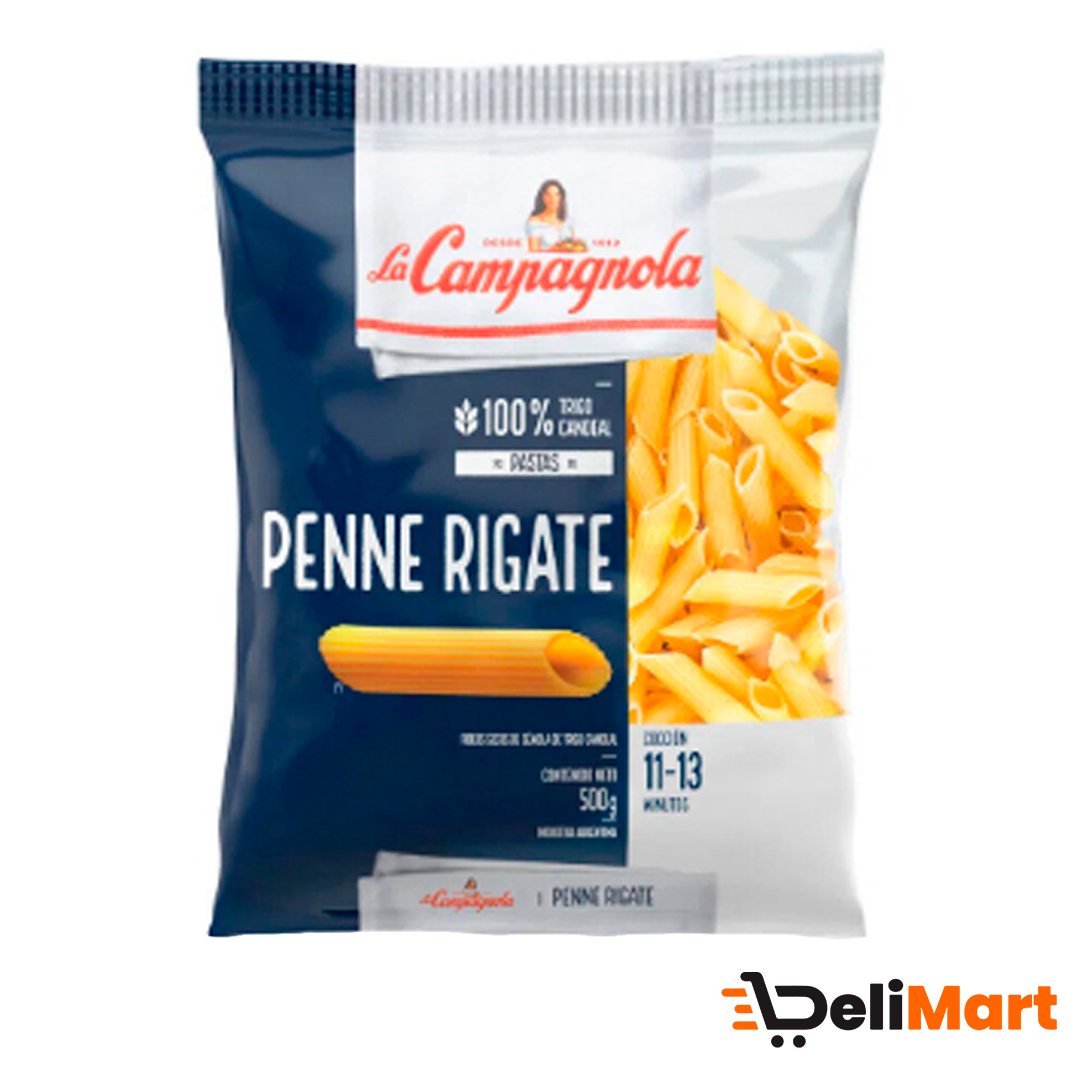 Fideos Penne Rigate la Campagnola